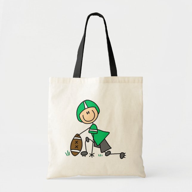 footballstickthree tote bag (Front)
