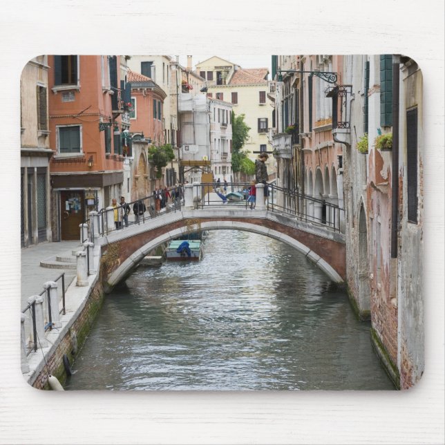 Footbridge in Venice Mouse Mat (Front)