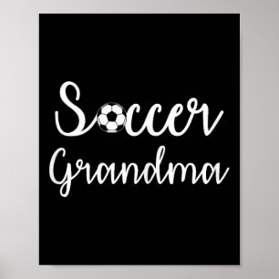 Footbyll Grandma Poster