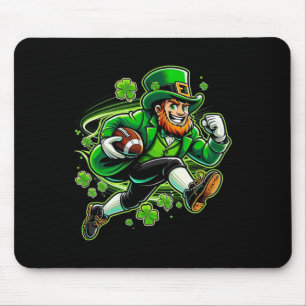 Footbyll St Patricks Day Irish Footll Mouse Mat