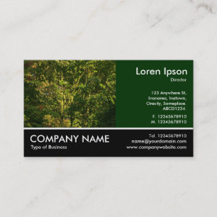 Footed Photo - Japanese Branches 05 Business Card