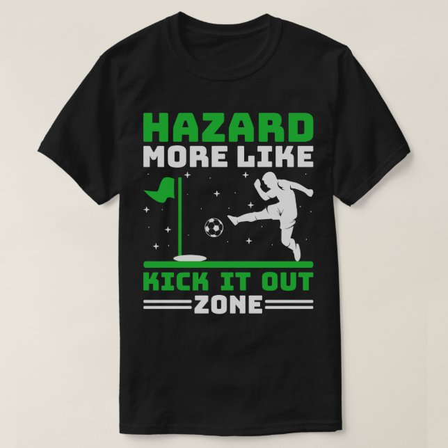 Footgolf Player Foot Golf Playing Footgolfers Foot T-Shirt (Design Front)