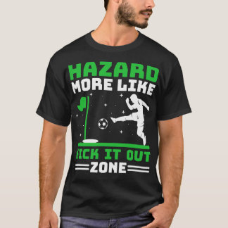 Footgolf Player Foot Golf Playing Footgolfers Foot T-Shirt