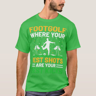 Footgolf Player Foot Golf Playing Footgolfers Foot T-Shirt