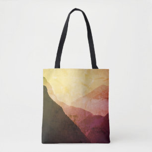 Foothill of Everest, vintage Himalayas, Nepal Tote Bag