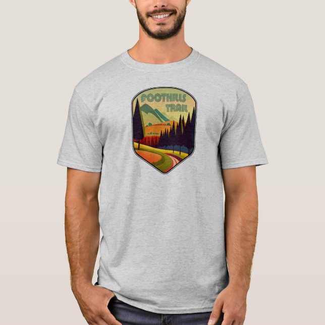 Foothills Trail Colours T-Shirt (Front)