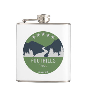 Foothills Trail North Carolina South Carolina Hip Flask