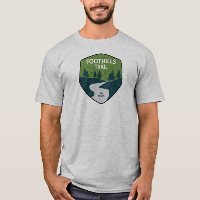 Foothills Trail North Carolina South Carolina T-Shirt (Front)