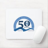 Foothills Turns Fifty Logo Mouse Pad (With Mouse)