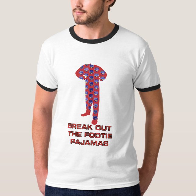 Footie Pyjamas T-Shirt (Front)