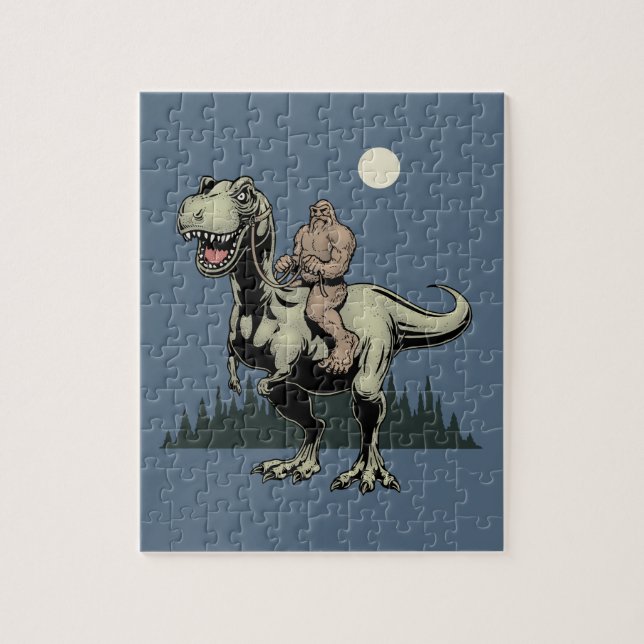 Footin' on the Rex Jigsaw Puzzle (Vertical)