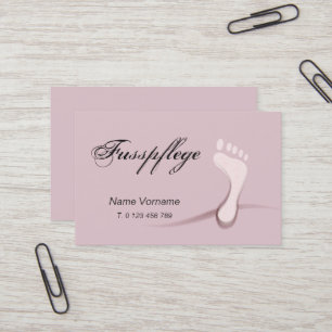 footing business card