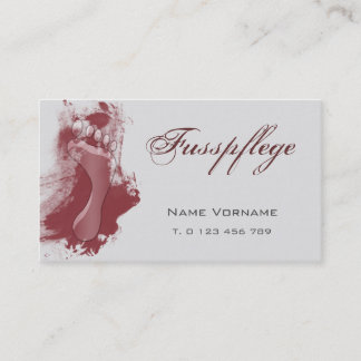 footing business card