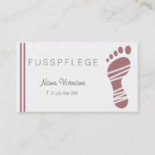 footing business card