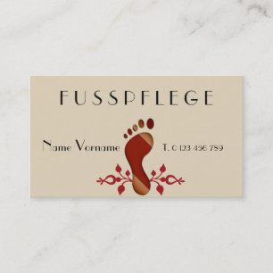 footing business card