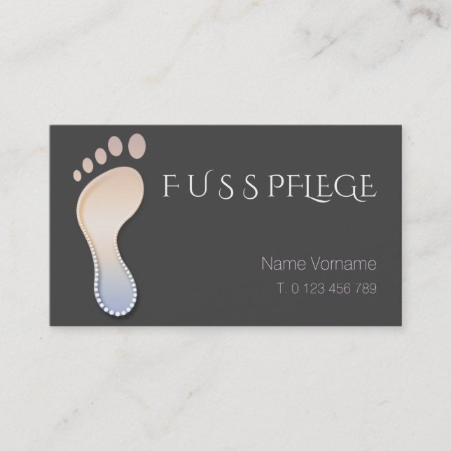 footing business card (Front)