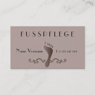 footing business card