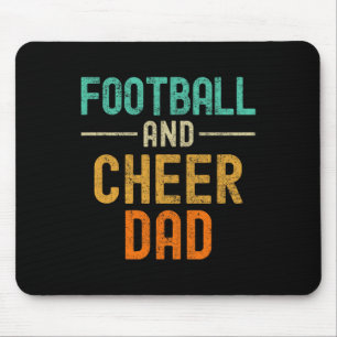 Footll And Cheer Dad Cheerleading _1  Mouse Mat