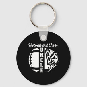 Footll And Cheer Uncle Of Cheerleader And Footll P Key Ring