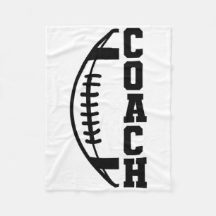 Footll Coach 1 Fleece Blanket