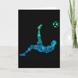 Footll Graduation Shirt Senior Soccer High School Card