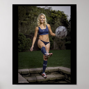 Footll Heather Mitts Feeley Soccer Defender Michae Poster