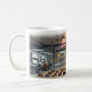 Footloose Leap Into Freedom Dancing Street Mug