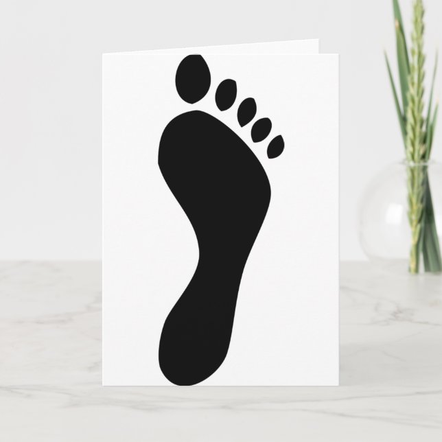footprint card (Front)