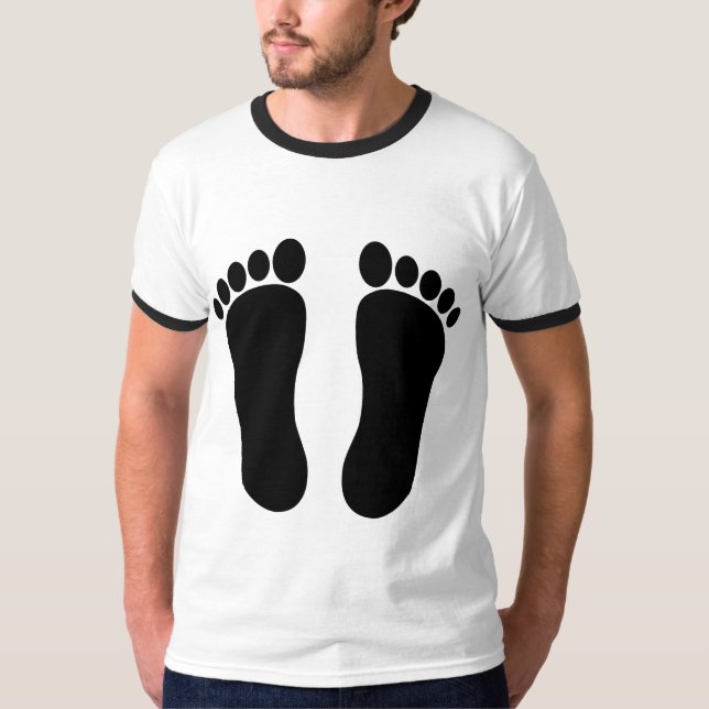 Footprint Custom Men's T-Shirt (Front)