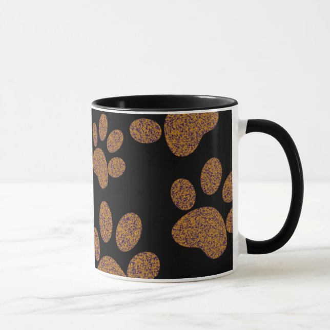 footprint dogs mug (Right)