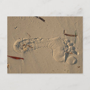 Footprint Postcard