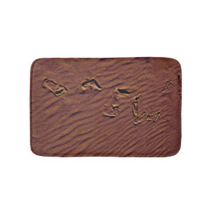 Footprints Bath Mat