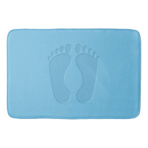 Footprints Bath Mat