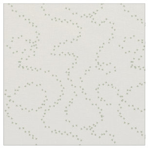 Footprints birds baby fabric