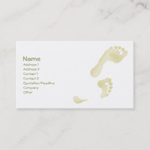 Footprints Business Card