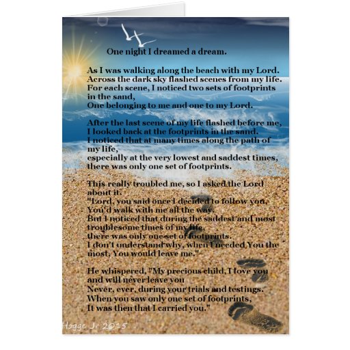 Image of Footprints in the Sand