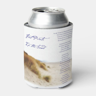 footprints in the sand can cooler