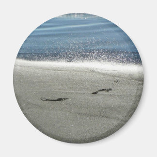 Footprints In The Sand Magnet