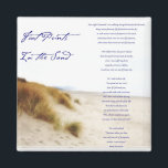 footprints in the sand magnet<br><div class="desc">footprints in the sand</div>