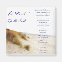 footprints in the sand