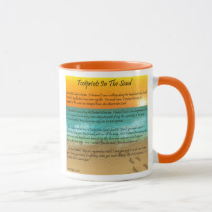 Footprints in the Sand Mug