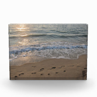 Footprints in the Sand Photo Block