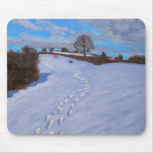 Footprints in the Snow 2009 Mouse Mat