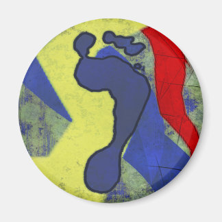 FOOTPRINTS MAGNET