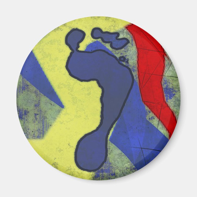 FOOTPRINTS MAGNET (Front)