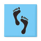 Footprints Magnet