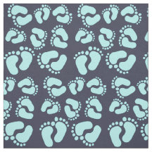 Footprints of foot castings baby Füßchen material