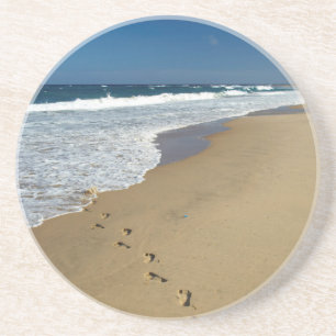 Footprints On Beach, Mabibi, Thongaland Coaster