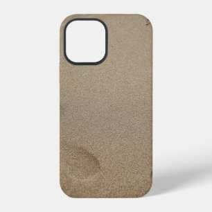 Footprints on sand iPhone 12 case
