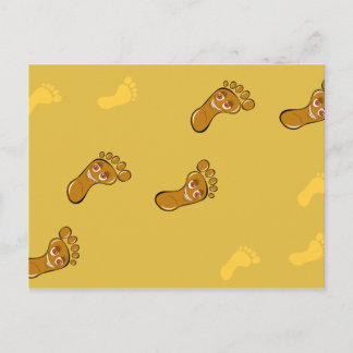 Footprints Postcard